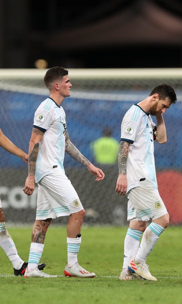 Argentina again facing early elimination at Copa America